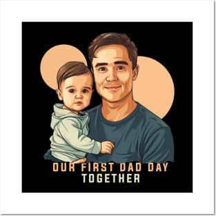 Our First Dad Day Together Posters and Art